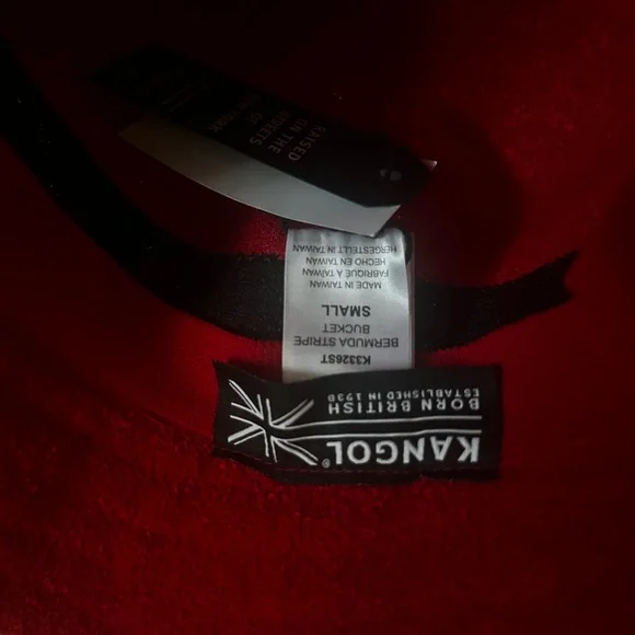 Kangol Vibrant Red Bucket Hat - Picture 3 of 3